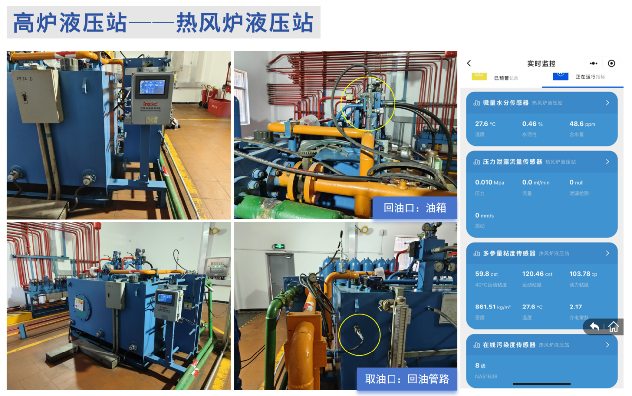 冶鋼 | 高爐液壓站油質在線監測與故障診斷部署應用，助推鋼廠智能運維升級圖6